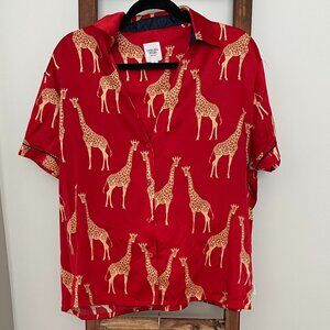 Chelsea Peers Satin Pajama Shorts Set